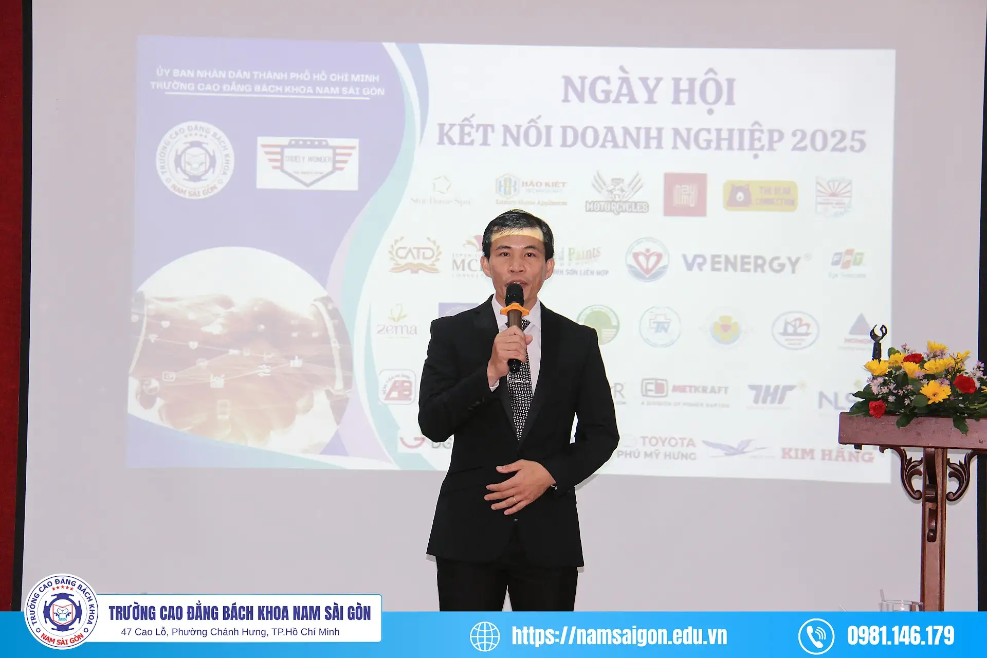 ngay hoi ket noi doanh nghiep 2025 truong cao dang bach khoa nam sai gon khang dinh tam nhin tang cuong hop tac va don dau xu huong chuyen dich lao dong 1