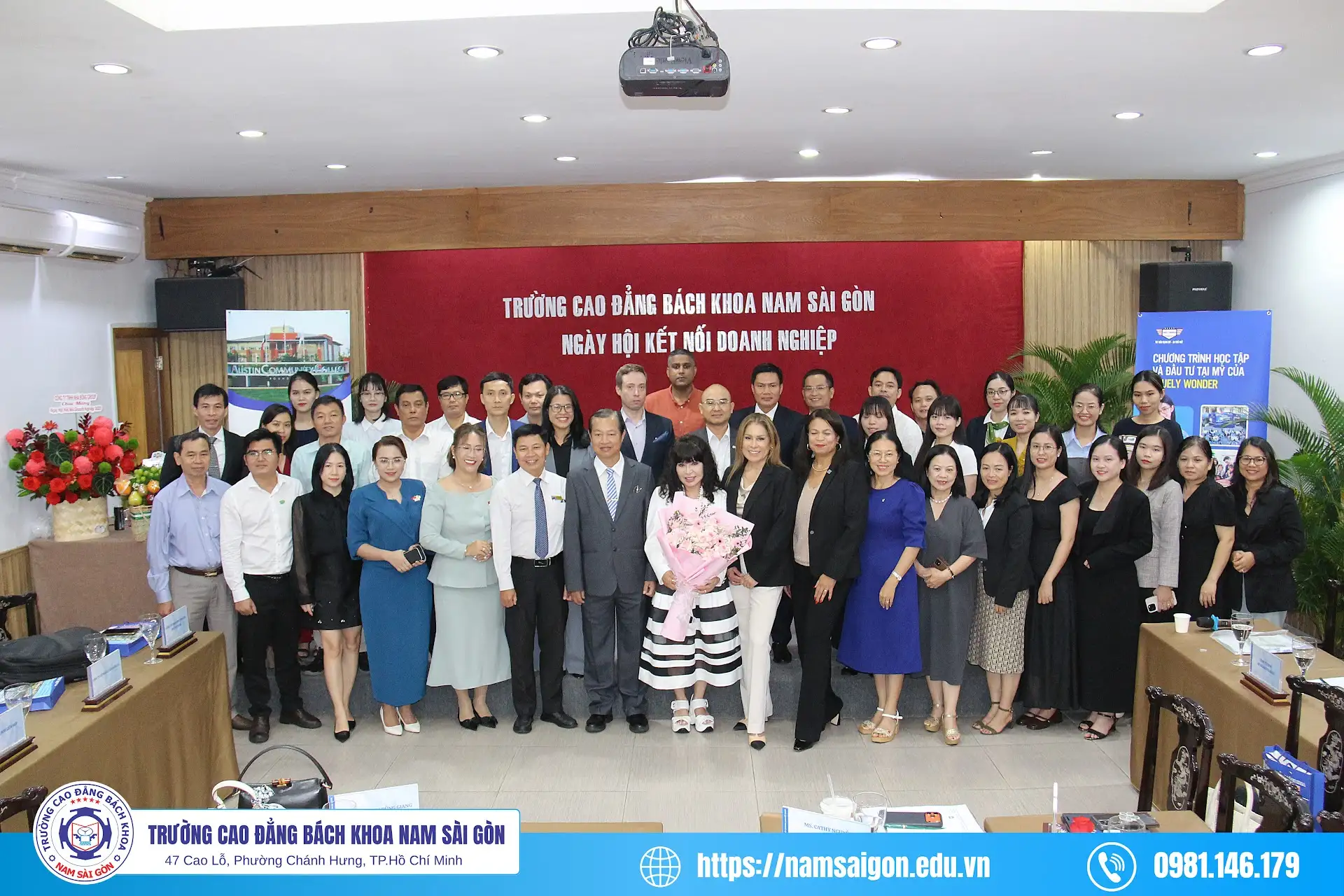 ngay hoi ket noi doanh nghiep 2025 truong cao dang bach khoa nam sai gon khang dinh tam nhin tang cuong hop tac va don dau xu huong chuyen dich lao dong 10