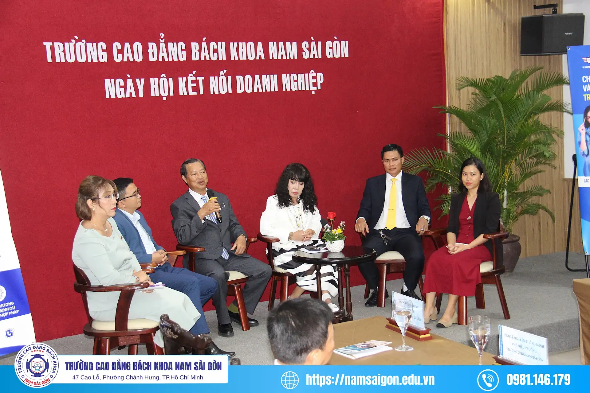 ngay hoi ket noi doanh nghiep 2025 truong cao dang bach khoa nam sai gon khang dinh tam nhin tang cuong hop tac va don dau xu huong chuyen dich lao dong 7