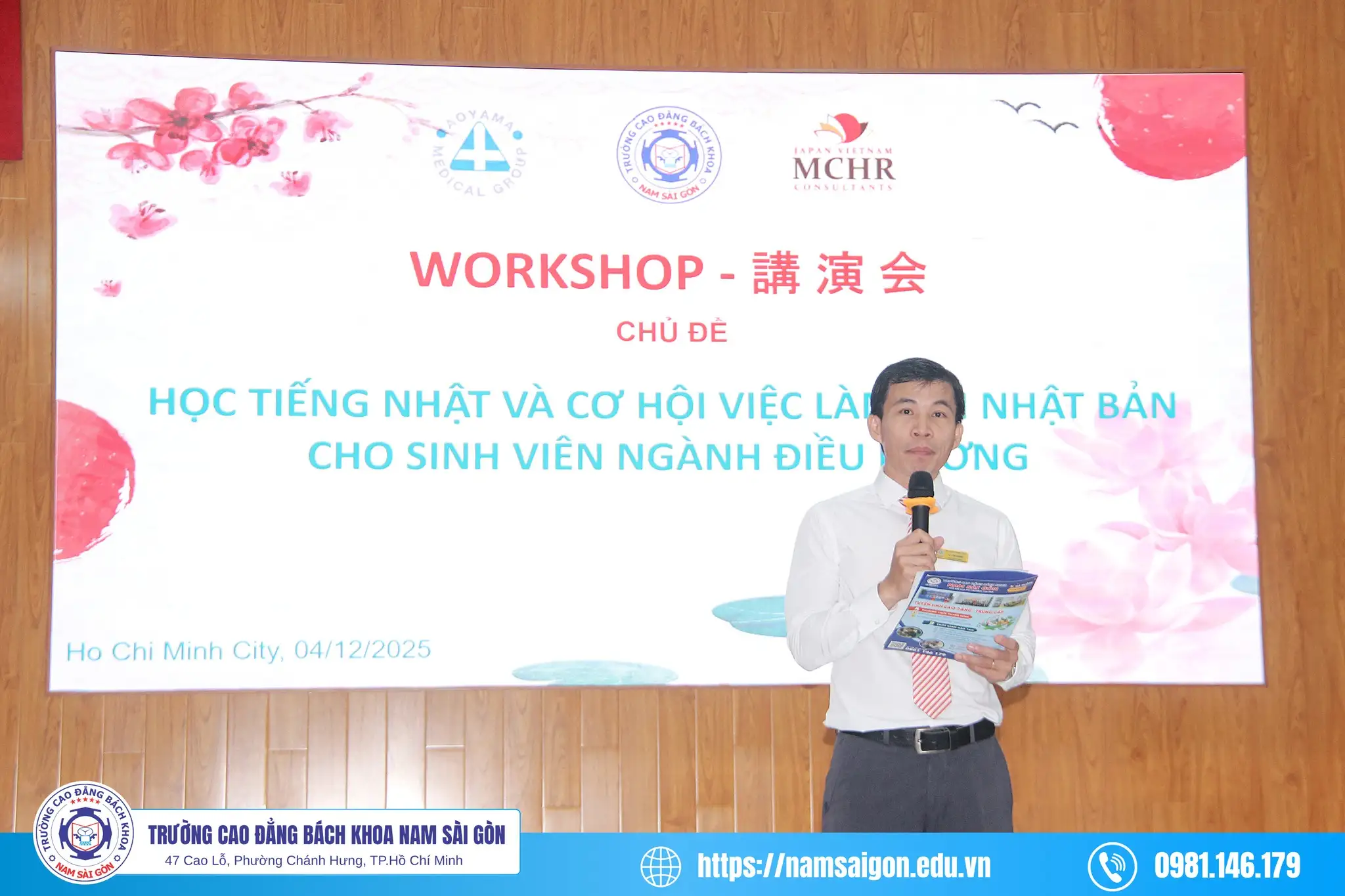 Workshop “Học Tiếng Nhật & Cơ Hội Việc Làm Tại Nhật Bản” – Cánh Cửa Vàng Cho Sinh Viên Điều Dưỡng NSG